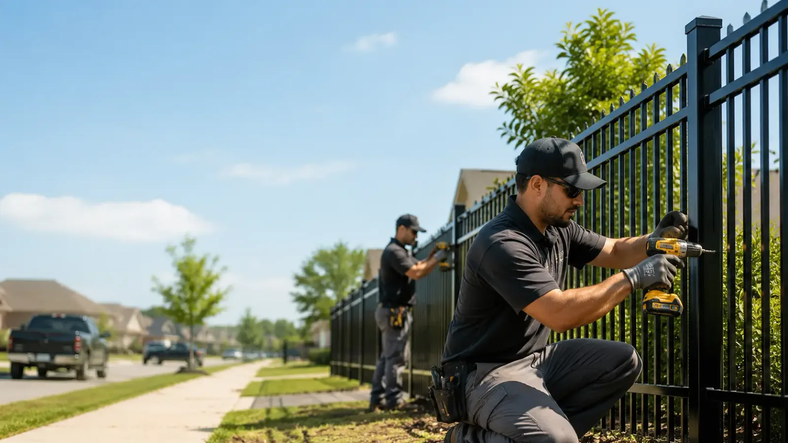 Metal Fence Installation in Carlinville, IL